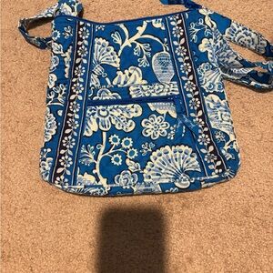 Vera Bradley Triple Zip Hipster Crossbody.